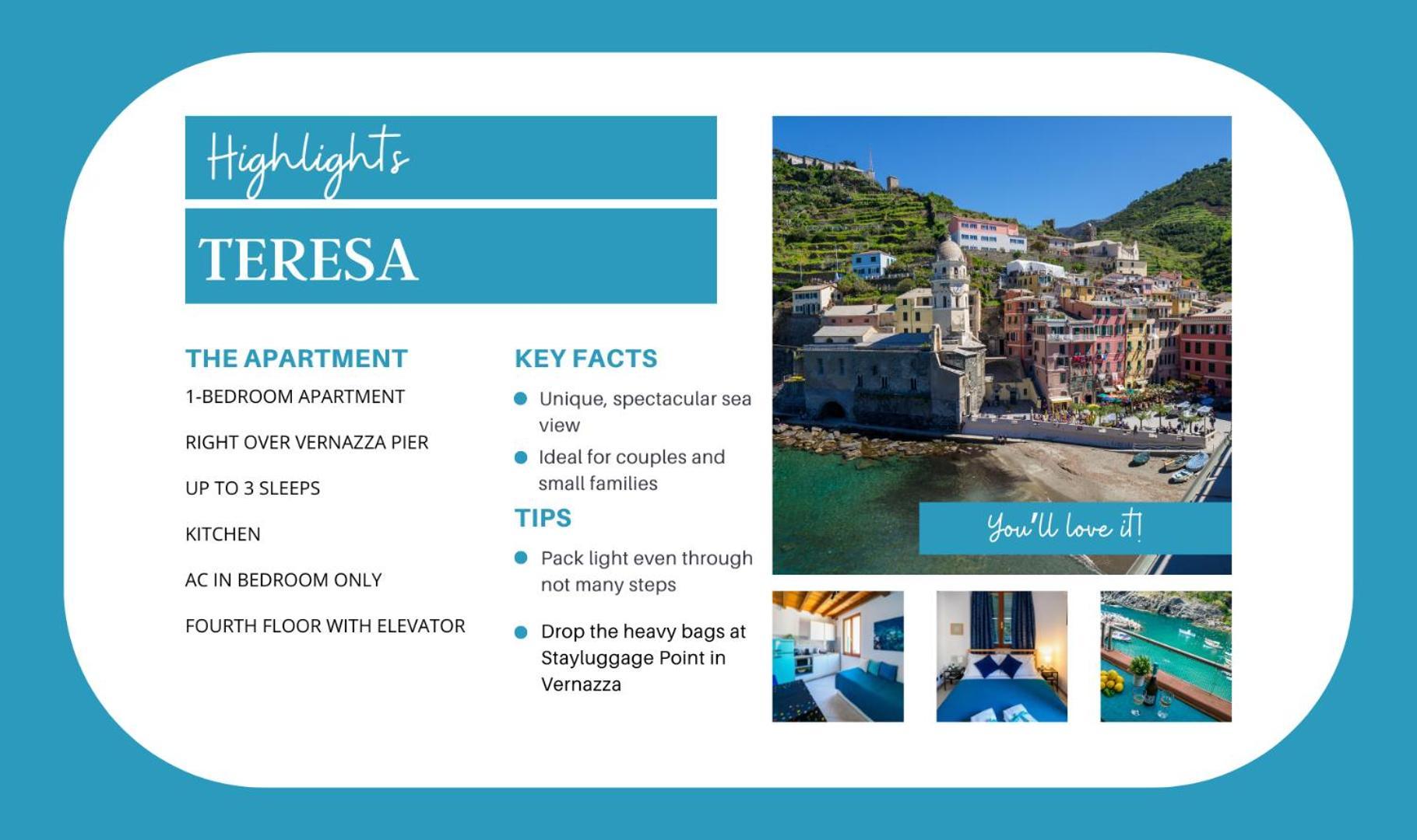 Appartement Casa Teresa With Ac And Balcony à Vernazza Extérieur photo